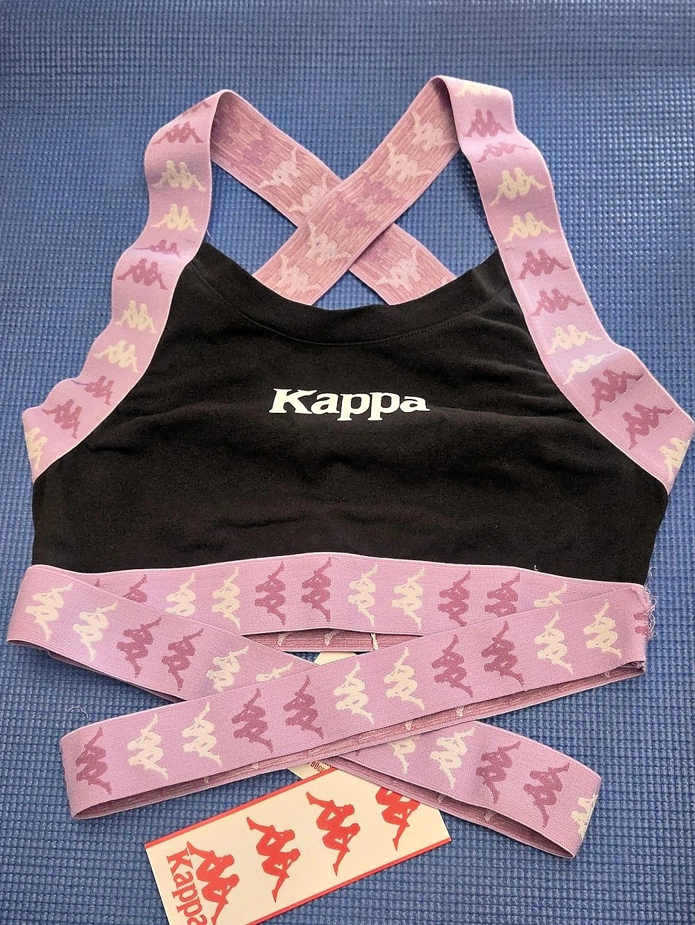Kappa 222 Banda Tibey Athletic Sports Bra Woman Size L